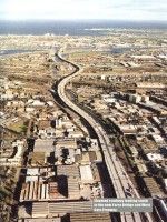 Completed elevated road